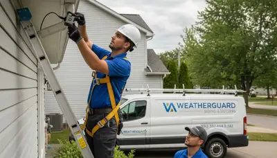 Professional gutter inspection by vinyl siding experts in Memphis, TN