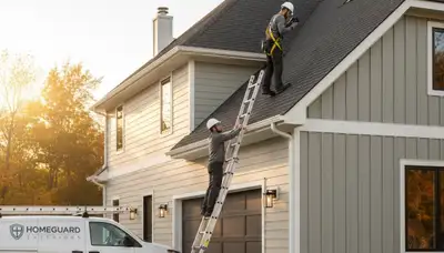 Professional roof inspection in Memphis, TN for vinyl siding and exterior storm damage assessment