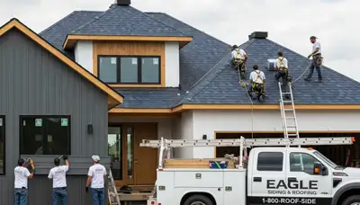Vinyl siding installation and roof upgrade on Memphis TN home by Next Level Exteriors