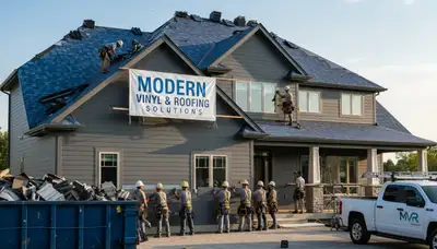 Professional roof replacement and vinyl siding experts in Memphis, TN improving home durability