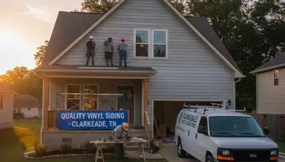 Professional vinyl siding installation on Memphis TN home exterior
