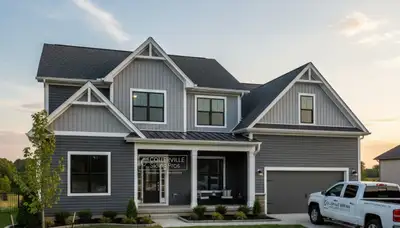 Professional vinyl siding installation on home exterior in Memphis, TN