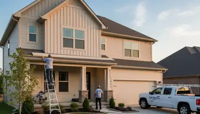 Vinyl siding installation by local contractors in Memphis, TN homes and businesses