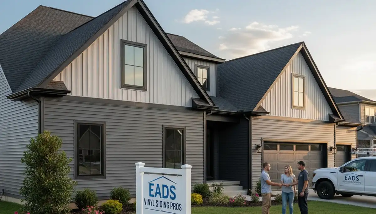 Professional vinyl siding installation on home exterior in Memphis, TN