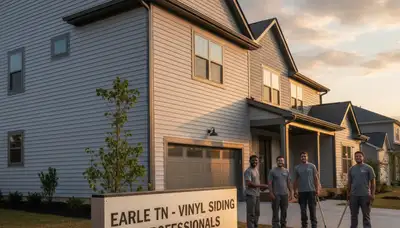 Professional vinyl siding installation on home exterior in Memphis, TN