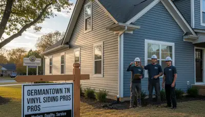 Professional vinyl siding installation on home exterior in Memphis, TN