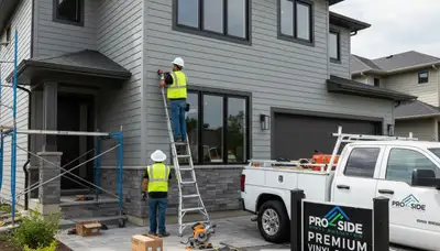 Vinyl siding installation on Memphis TN home by Next Level Exteriors exterior contractors