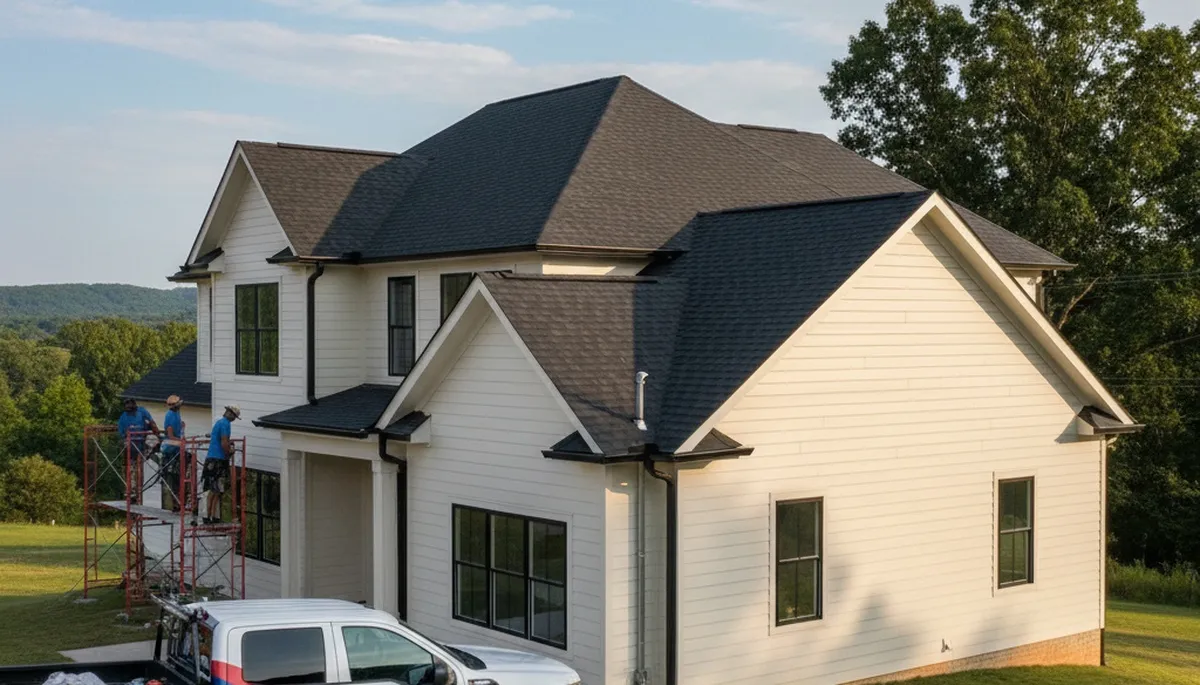Professional vinyl siding installation on home exterior in Memphis, TN
