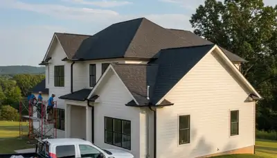 Professional vinyl siding installation on home exterior in Memphis, TN