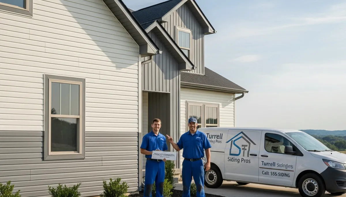 Professional vinyl siding installation on home exterior in Memphis, TN