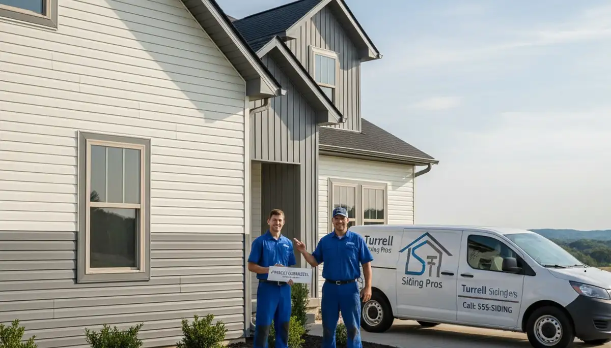 Professional vinyl siding installation on home exterior in Memphis, TN
