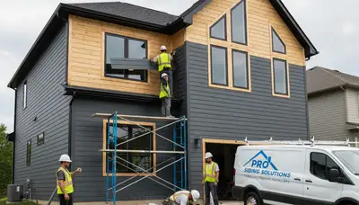 Professional vinyl siding installation on home exterior in Memphis, TN