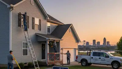 Professional vinyl siding installation on Memphis TN home exterior by local experts