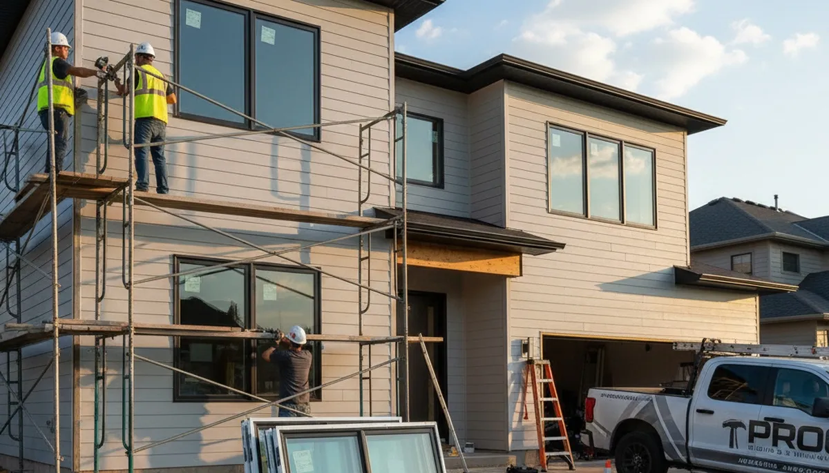 Professional vinyl siding and window installation in Memphis, TN by Next Level Exteriors